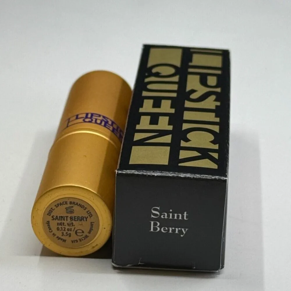 Lipstick Queen Saint #Saint Berry 0.12 oz / 3.5 g New In Box - Picture 5 of 5